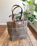 Day Tote in Waxed Canvas