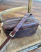Leather Crossbody Handbag - Dublin Brown