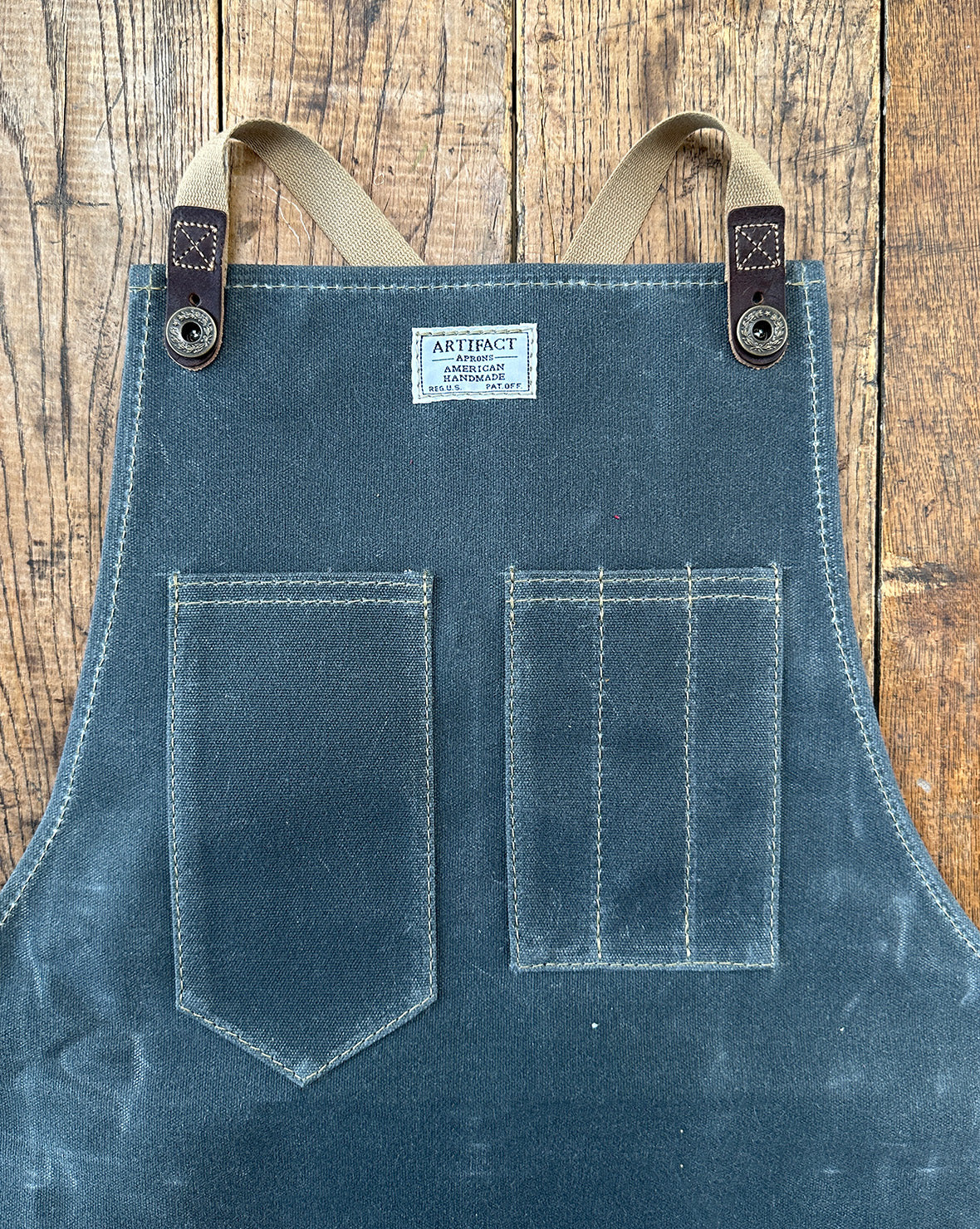Workshop Apron w/ Cross-Back Ties | ARTIFACT - Made in USA