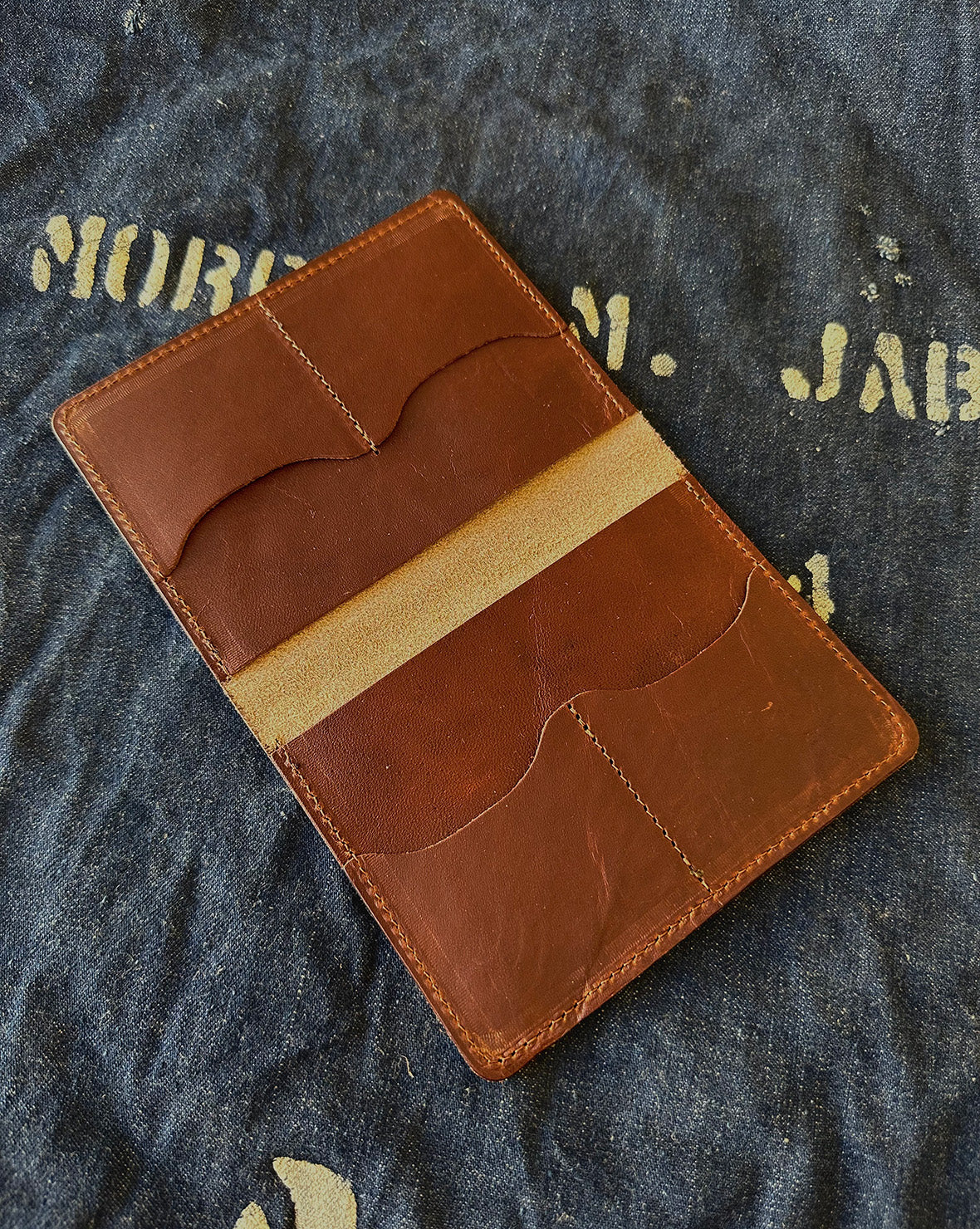 Handmade retailer passport wallet