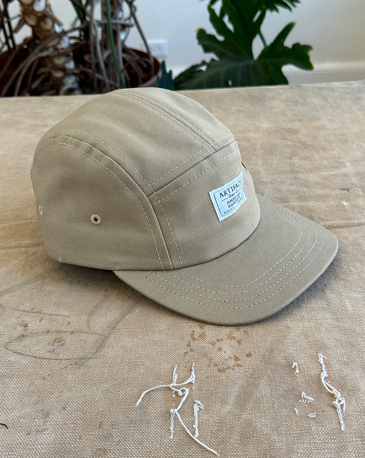 5 Panel Camper Hat in Canvas | Made in USA | ARTIFACT