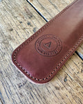 Tortoise Shell Comb w/ Leather Snap Case