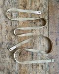 Tan Cotton w/ Natural Veg Tan Leather