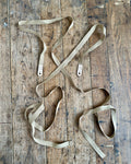 Tan Cotton w/ Natural Veg Tan Leather