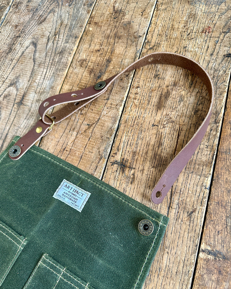 Removable Leather Apron Neck Strap