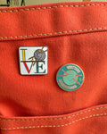 Hard Enamel Knitting Pins