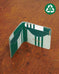 Bifold Wallet in Upcycled Antique Awning Canvas - SALE