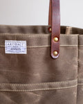 Dark Khaki Wax Canvas