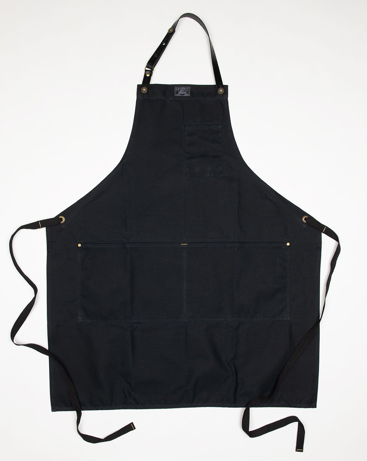 Grill Apron, Waxed Canvas & Leather, ARTIFACT