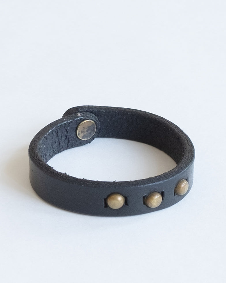 Black w/ Brass Spots