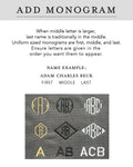 Add a Monogram! (SOLD SEPARATELY)