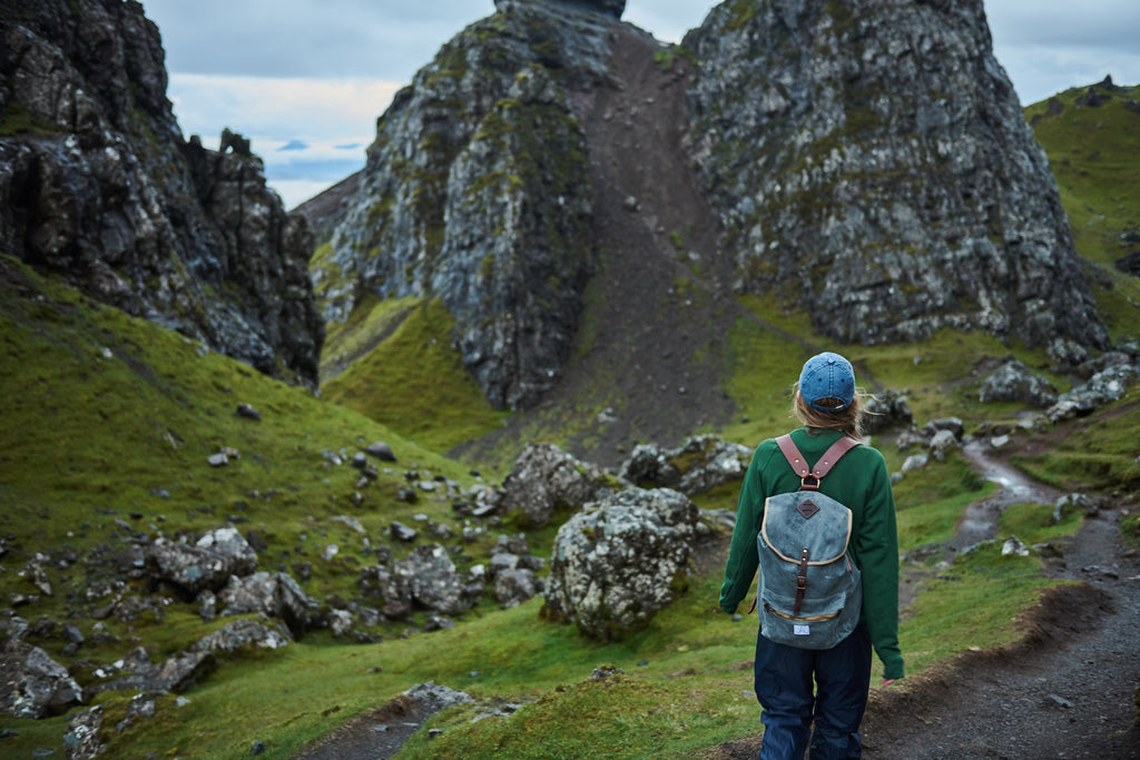 Field Test: Wax Twill Backpack in Isle of Skye Scotland