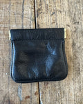 Squeeze Pouch in Leather