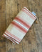 Dusk Pink Stripe Upcycled Awning 