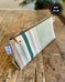 Zip Pouch in Upcycled Vintage Awning