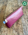 Zip Pouch in Upcycled Rubberized Vintage Awning