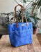 Knitting & Crochet Project Tote Bag in Waxed Canvas