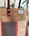 Day Tote w/ Upcycled Vintage Materials