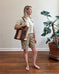 Day Tote w/ Upcycled Vintage Materials