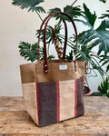 Day Tote w/ Upcycled Vintage Materials
