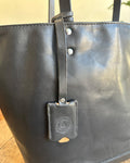 Black w/ No.190 Leather Tote