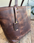 Brown w/ No.190 Leather Tote