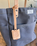 Natural Tan w/ No.103 Slate Duck Tote
