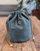 Skein Sack in Upcycled Herringbone Wool
