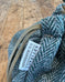 Skein Sack in Upcycled Herringbone Wool