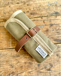 Travel Watch Roll in Tan Wax