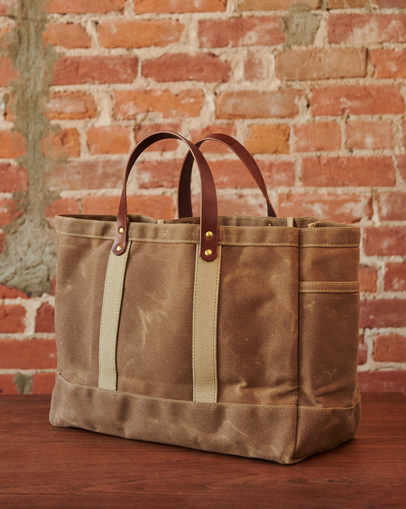 Leather Utility Tote, Full Grain Tote Bag