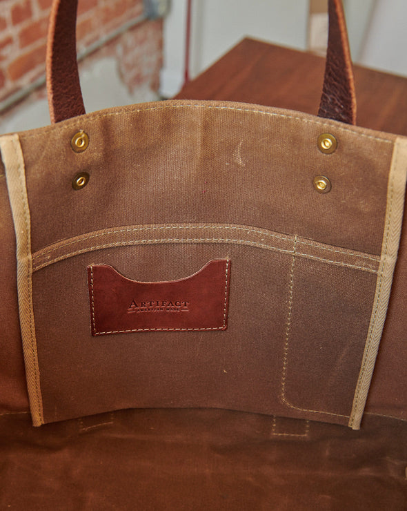 Bourbon Wax Tote Bag