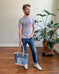 No. 001 / 003 Tote in Upcycled Vintage Denim Patchwork - SALE