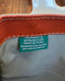 Upcycled Awning Tote - Persimmon Stripe