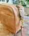 Leather Crossbody Handbag: Safari Tan - Made to Order