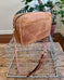 Leather Crossbody Handbag: Safari Tan - Made to Order