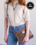 Field Khaki Waxed Canvas & Leather