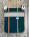 Project Bag Organizer - Green Repp Stripe
