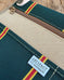 Project Bag Organizer - Green Repp Stripe