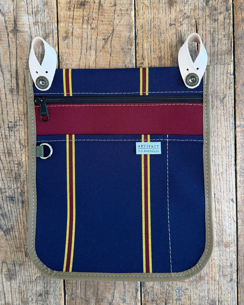 Project Bag Organizer - Navy Repp Stripe