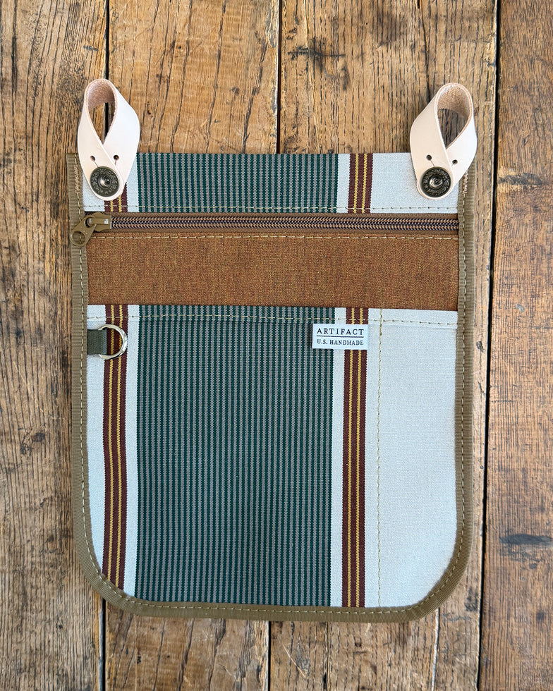Project Bag Organizer - Ivory Repp Stripe