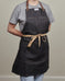 Workshop Apron w/ Removable Leather Strap in Cone Mills Denim