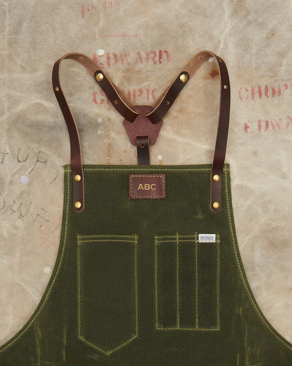 Lower Pocket Flap For Woodworking Apron | ARTIFACT | Made in USA