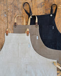 Ceramicist Pottery Split-Leg Apron — Libeco Belgian Linen