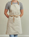 Chef Apron in Sand Twill - SALE