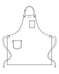 Camouflage Apron w/ Cotton Strap