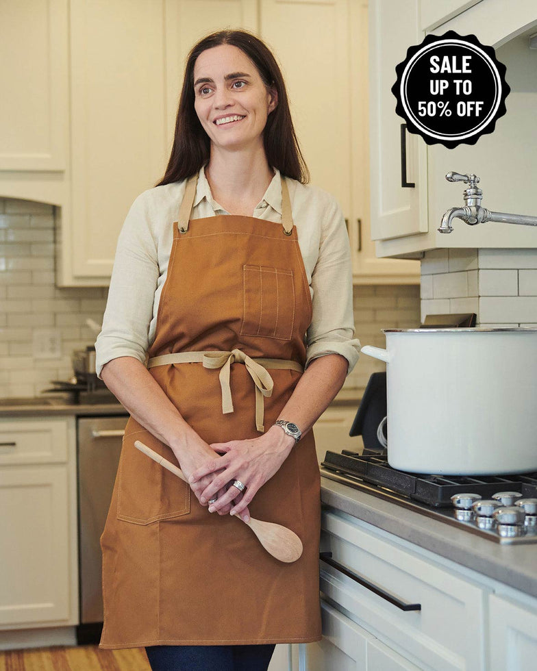 Chef & Cooking Apron w/ Cotton Strap - SALE