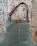 Grill Apron in Waxed Canvas