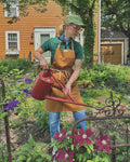 Garden Apron in Certified Organic Canvas - SALE