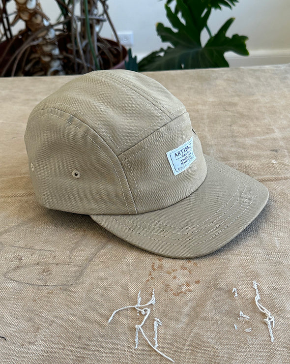 Organic Canvas Panel Camper Hat ARTIFACT Made in USA